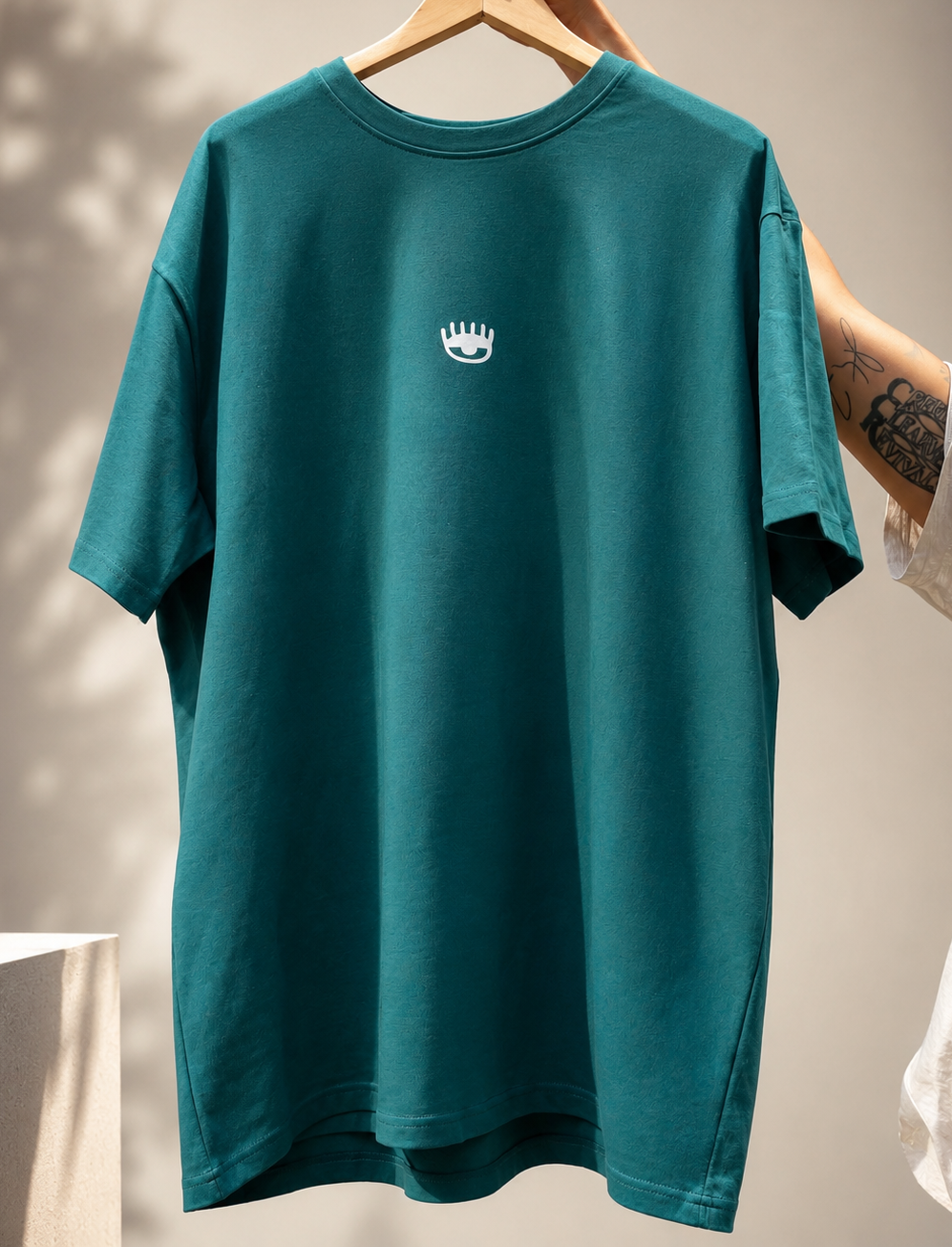 Auge Oversized T Shirt (green)