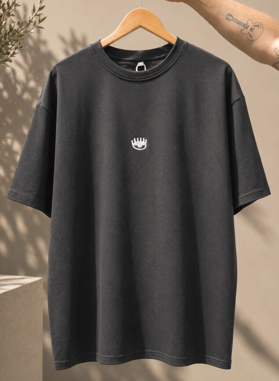 Auge Oversized T-Shirt (black)